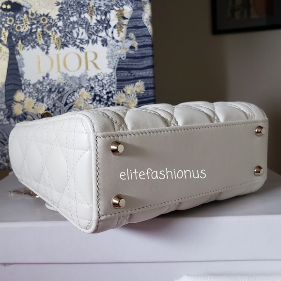 New Lady Dior mini milk gold hw - Picture 14 of 15